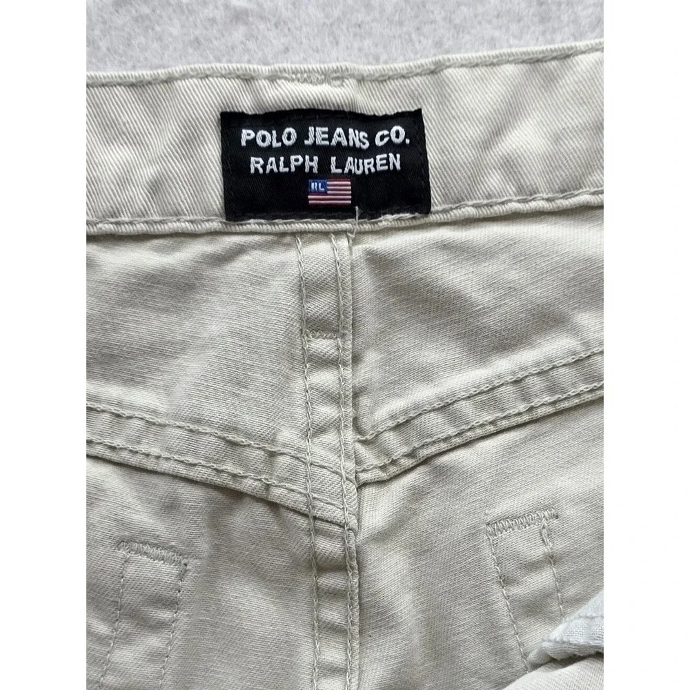 Polo Jeans Co Ralph Lauren 4434WAI2784 Vintage Women's Safari Print Jeans. Sz 8 - Picture 8 of 10